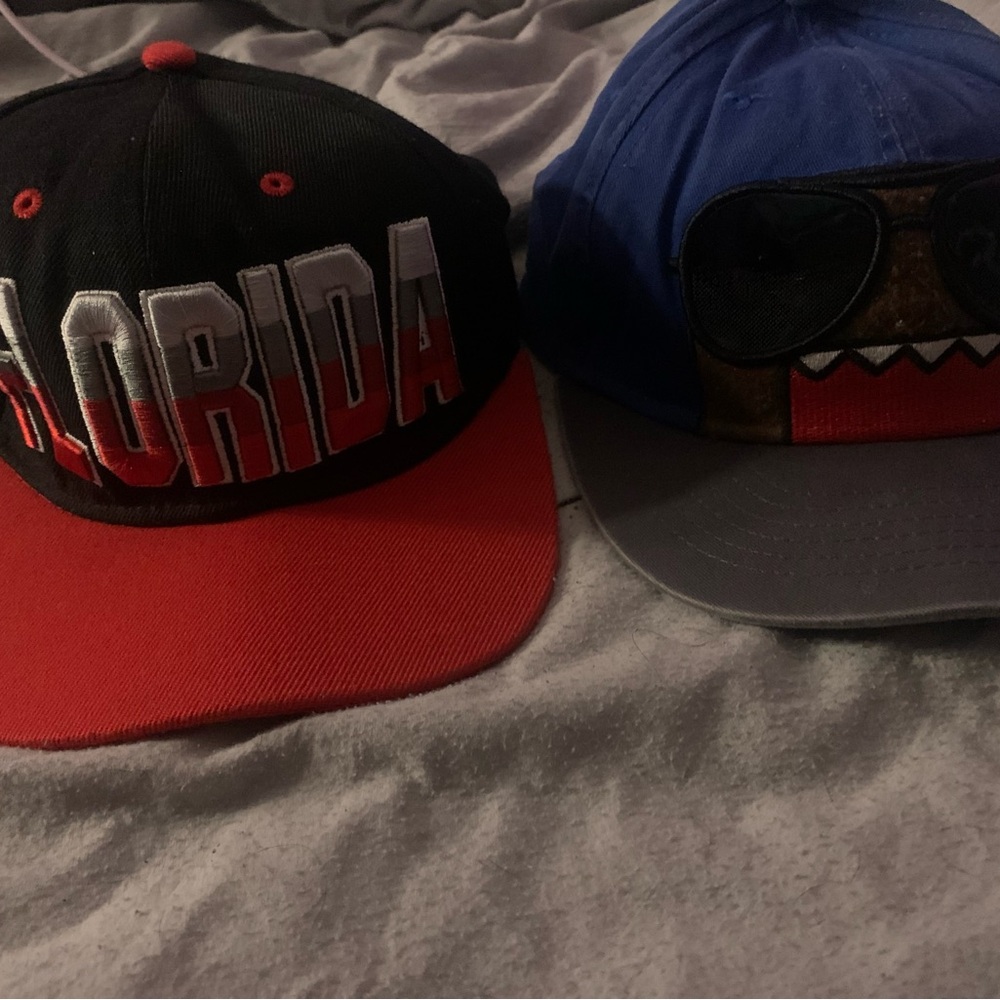 Kids Florida Red and Black Cap